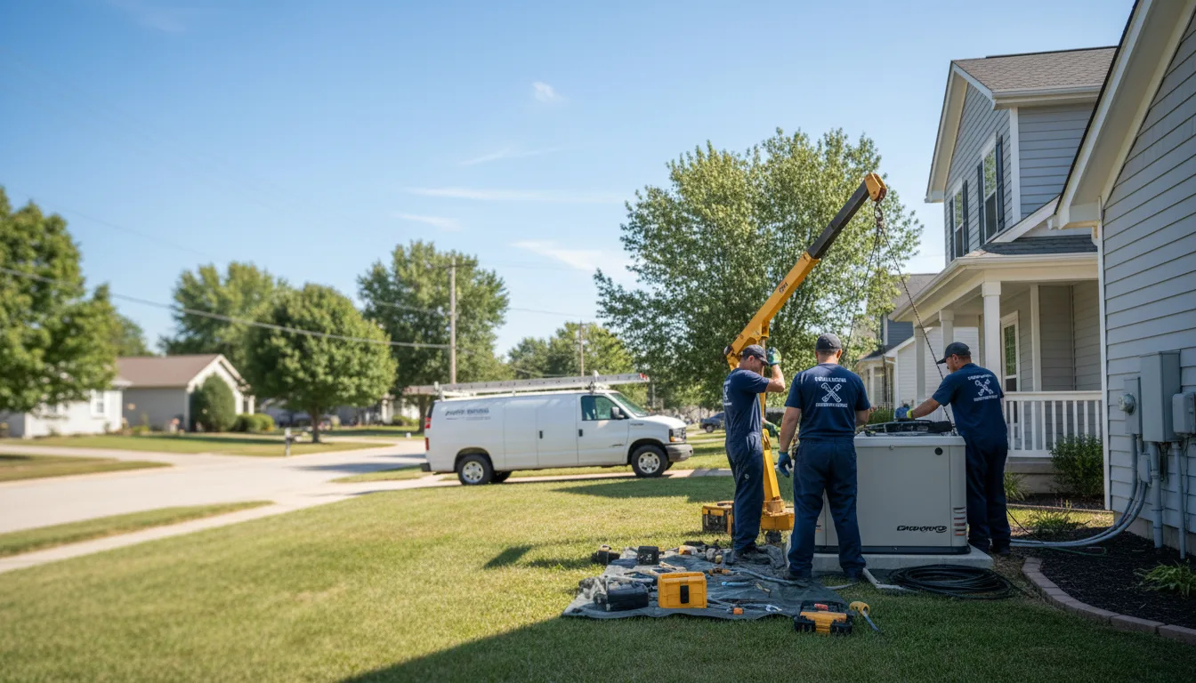 Generator Installation in Blossom, TX near me